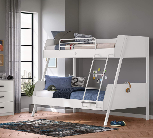 Двухъярусная кровать White 90/120х200 Cilek
