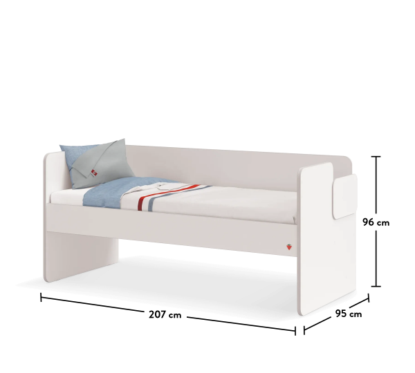 Кровать верхняя Studio White (90x200) Cilek