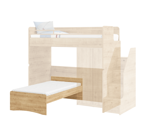 Кровать без изголовья Mocha 100х200см Cilek