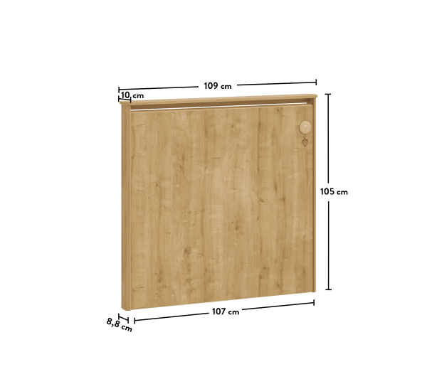 Изголовье плоское (спинка) для кровати Mocha, 100x200 Cilek