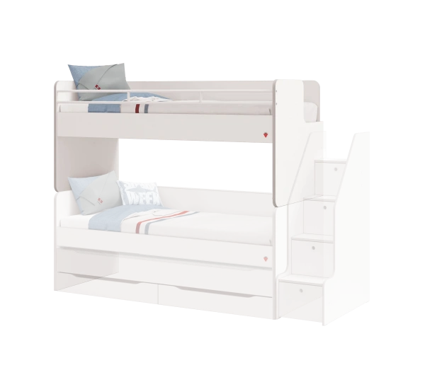 Кровать верхняя Studio White (90x200) Cilek