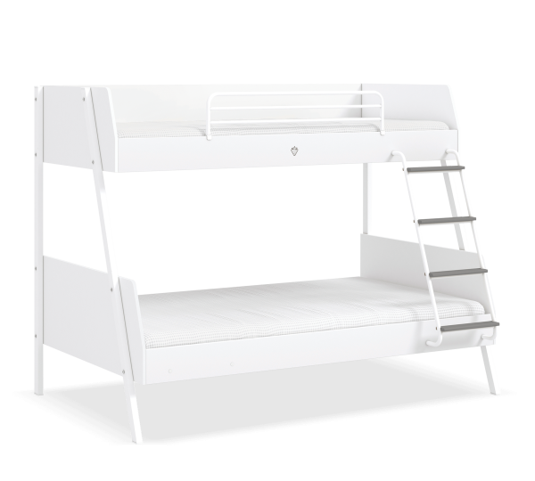 Двухъярусная кровать White 90/120х200 Cilek