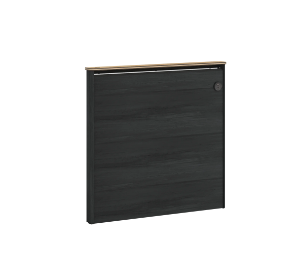 Изголовье плоское (спинка) для кровати Black, 120x200 Cilek