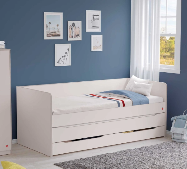 Кровать-диван Studio White (90x200) Cilek